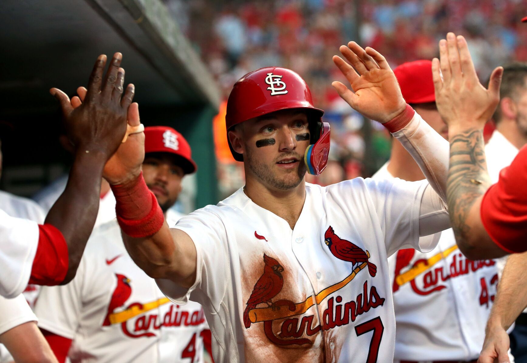 Game 3 of St. Louis Cardinals and Miami Marlins series